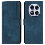 For Xiaomi Redmi Note 14 Pro+ 5G / Note 14 Pro 5G / Poco X7 5G Case Imprinted Lines Leather Phone Cover Folding Stand