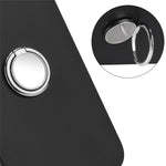 For Samsung Galaxy A37 5G / A36 5G Matte Case Ring Kickstand Soft TPU Phone Cover