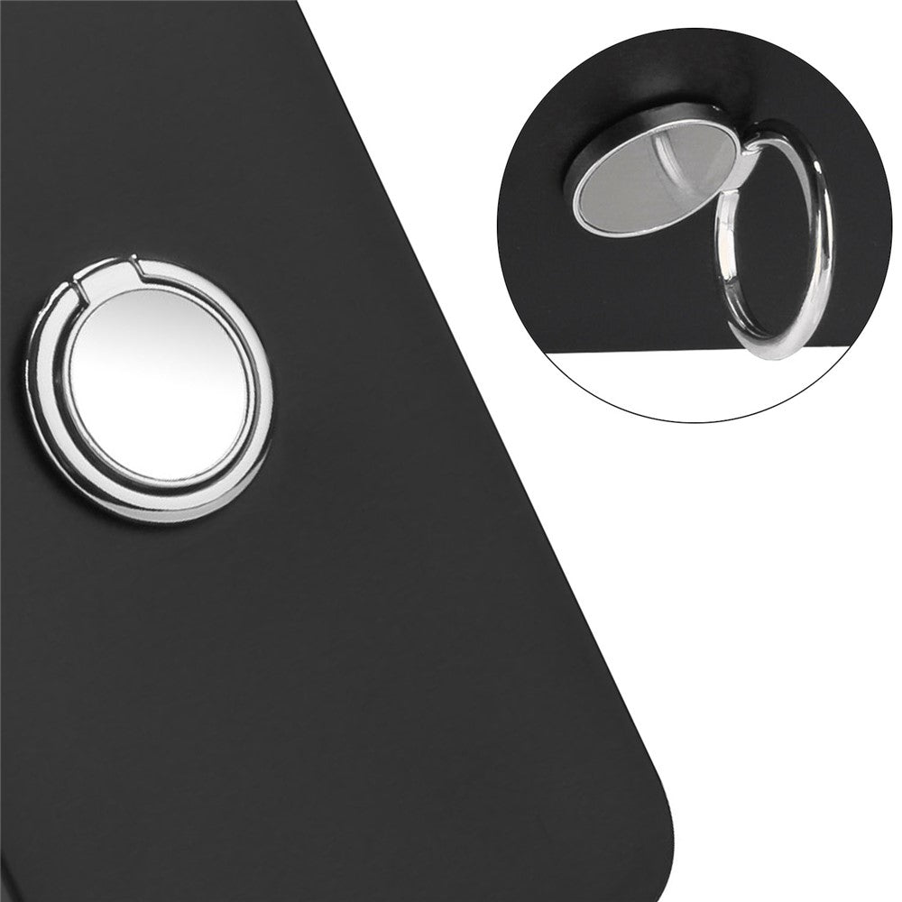 For Samsung Galaxy A37 5G / A36 5G Matte Case Ring Kickstand Soft TPU Phone Cover