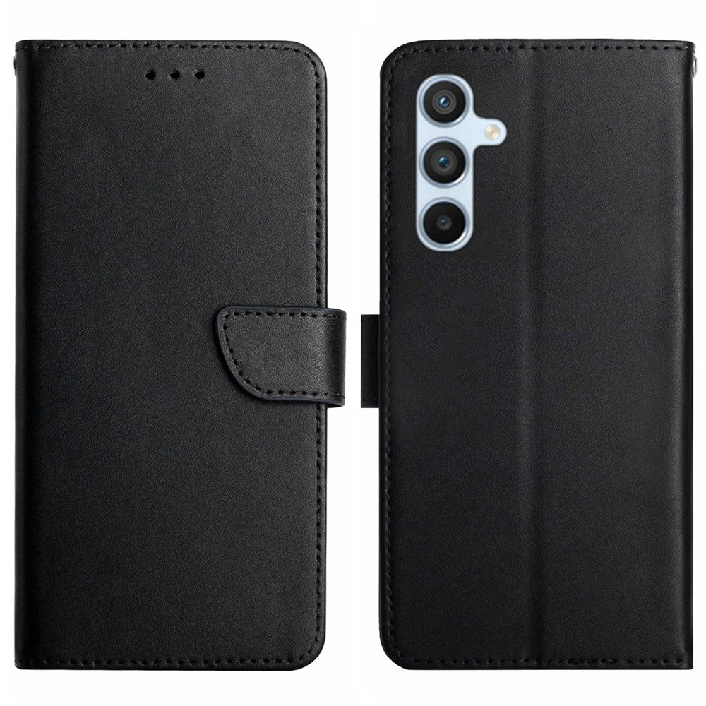 HT02 til Samsung Galaxy S25+ cover, ægte koskind, Nappa tekstur