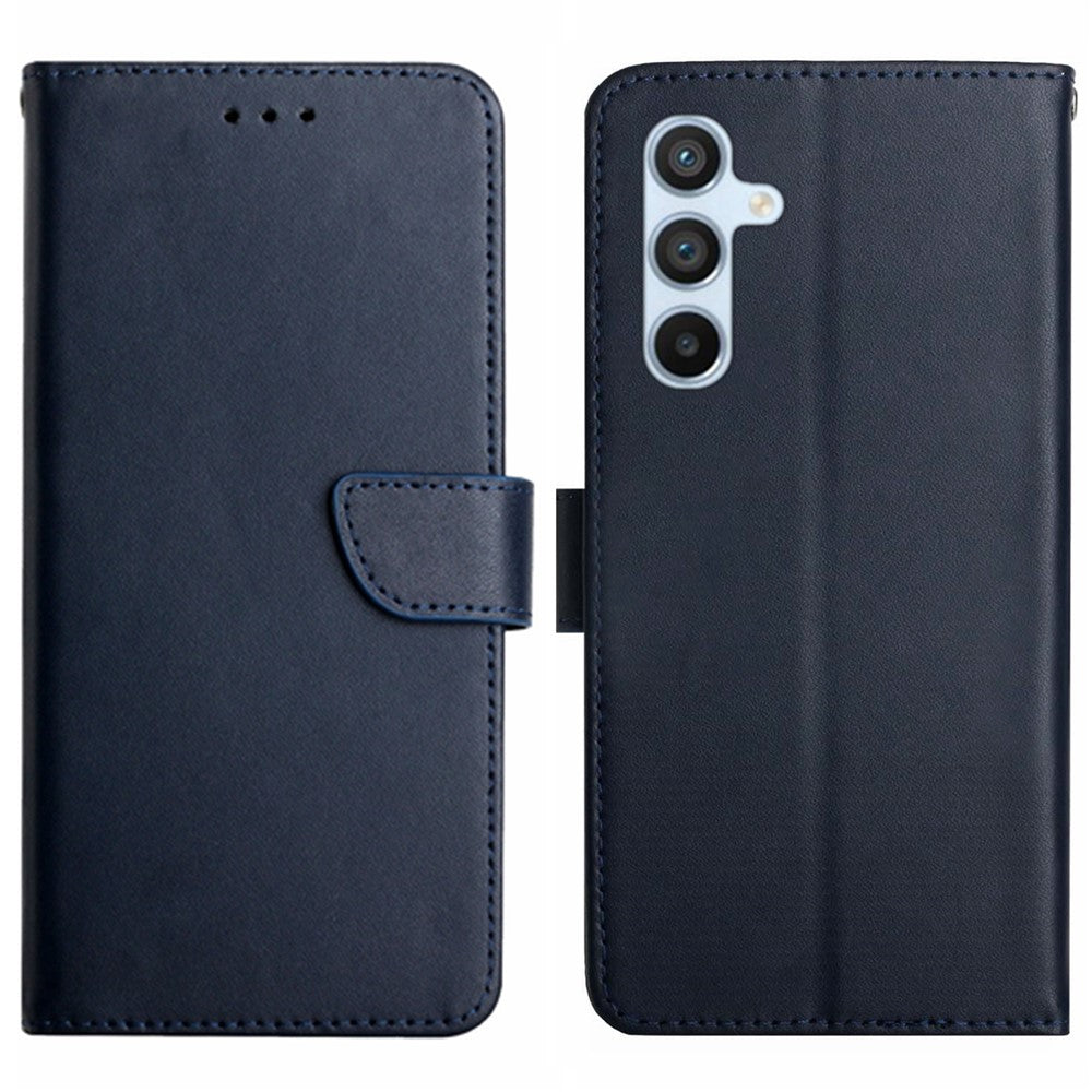 HT02 til Samsung Galaxy S25+ cover, ægte koskind, Nappa tekstur