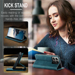CASEME For Xiaomi 14T Pro Case  013 Series Card Holder Stand Leather Phone Cover