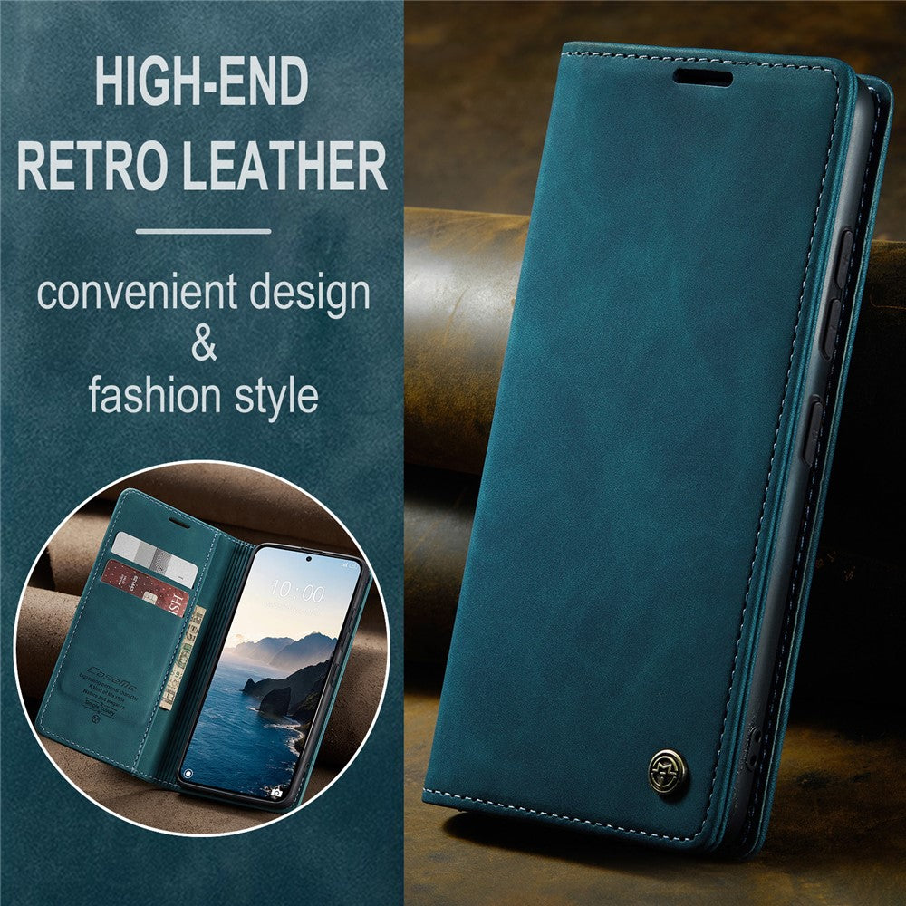 CASEME For Xiaomi 14T Pro Case  013 Series Card Holder Stand Leather Phone Cover