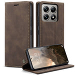 CASEME For Xiaomi 14T Pro Case  013 Series Card Holder Stand Leather Phone Cover