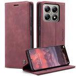 CASEME For Xiaomi 14T Pro Case  013 Series Card Holder Stand Leather Phone Cover