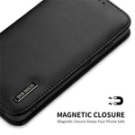DUX DUCIS Hivo Series For Samsung Galaxy S25 Case Cowhide Leather RFID Blocking Wallet Stand Flip Phone Cover