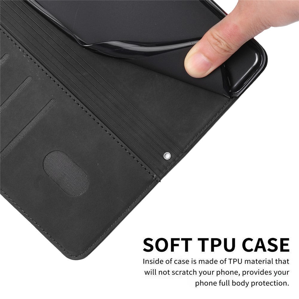 For Xiaomi Redmi Note 14 Pro+ 5G / Note 14 Pro 5G / Poco X7 5G Case Viewing Stand PU Leather Phone Cover Imprinted Pattern