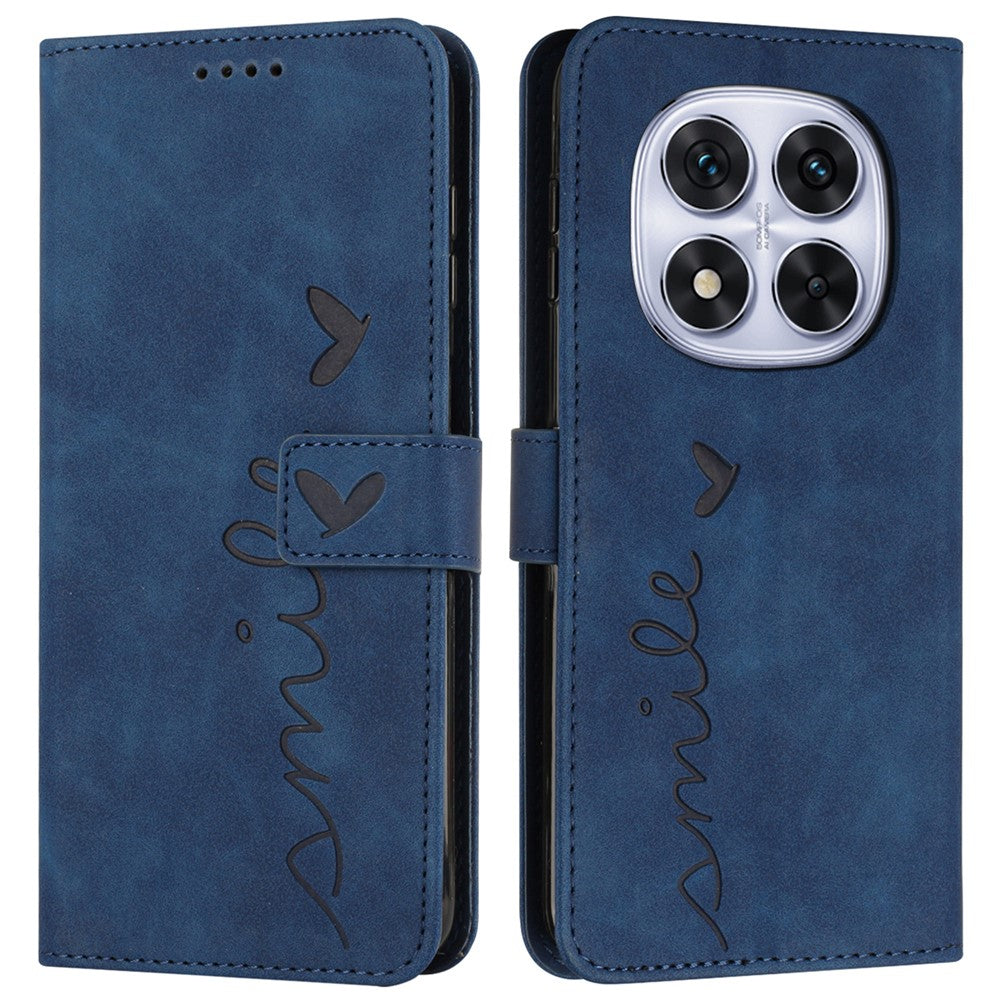 For Xiaomi Redmi Note 14 Pro+ 5G / Note 14 Pro 5G / Poco X7 5G Case Viewing Stand PU Leather Phone Cover Imprinted Pattern