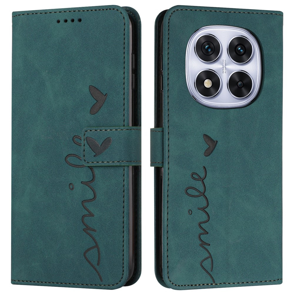 For Xiaomi Redmi Note 14 Pro+ 5G / Note 14 Pro 5G / Poco X7 5G Case Viewing Stand PU Leather Phone Cover Imprinted Pattern