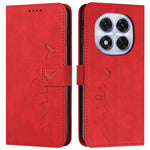 For Xiaomi Redmi Note 14 Pro+ 5G / Note 14 Pro 5G / Poco X7 5G Case Viewing Stand PU Leather Phone Cover Imprinted Pattern