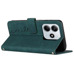 For Xiaomi Redmi Note 14 5G Case Viewing Stand PU Leather Phone Cover Imprinted Pattern