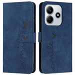 For Xiaomi Redmi Note 14 5G Case Viewing Stand PU Leather Phone Cover Imprinted Pattern