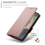 DF-010 For Samsung Galaxy S25 Stand Case PU Leather Wallet Phone Cover