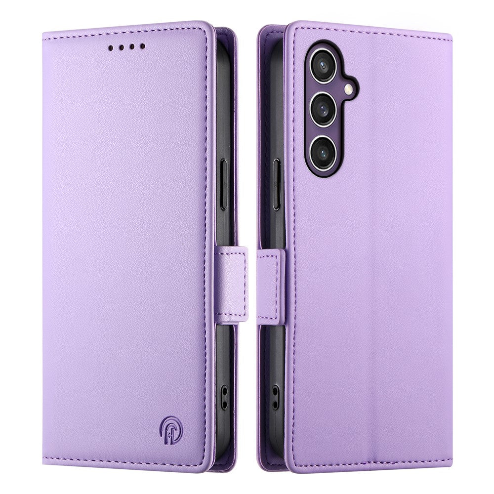 DF-010 For Samsung Galaxy S25 Stand Case PU Leather Wallet Phone Cover