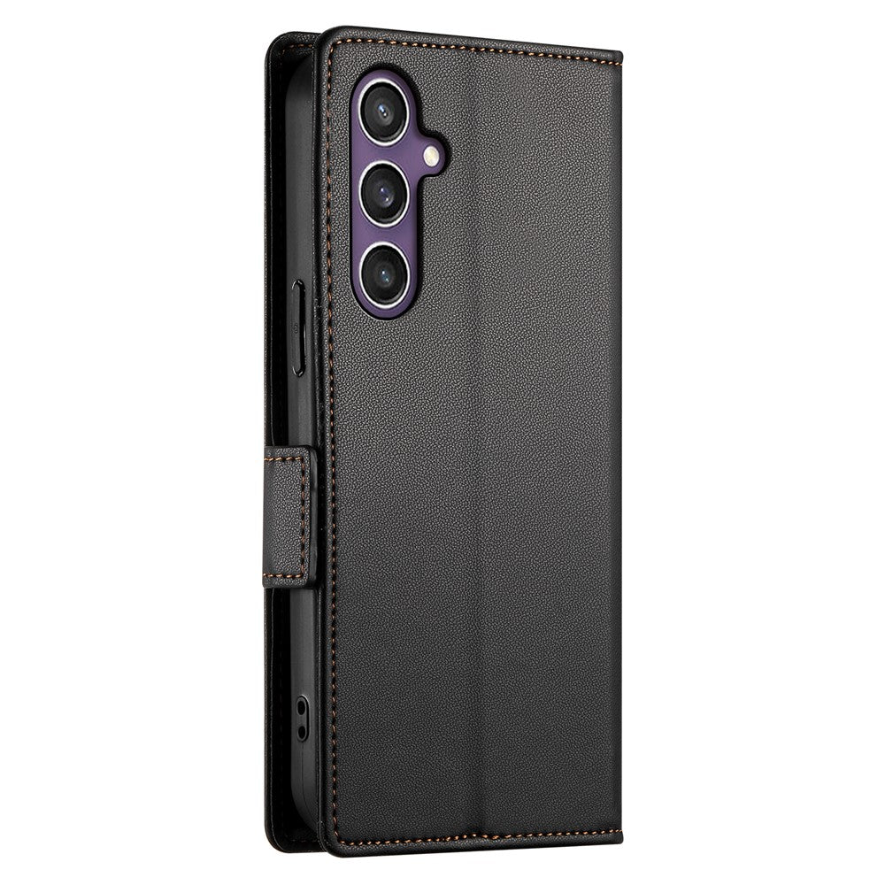 DF-010 Til Samsung Galaxy S25+ Standcover i PU-læder med pung