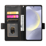 DF-010 Til Samsung Galaxy S25+ Standcover i PU-læder med pung
