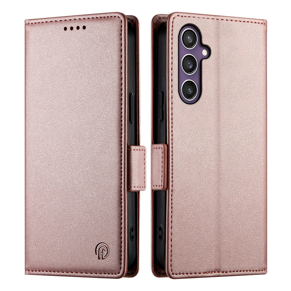 DF-010 Til Samsung Galaxy S25+ Standcover i PU-læder med pung
