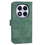 DIERFENG DF-03 For Xiaomi Redmi Note 14 Pro 5G / Poco X7 5G Leather Case Lines Imprint Wallet Phone Cover