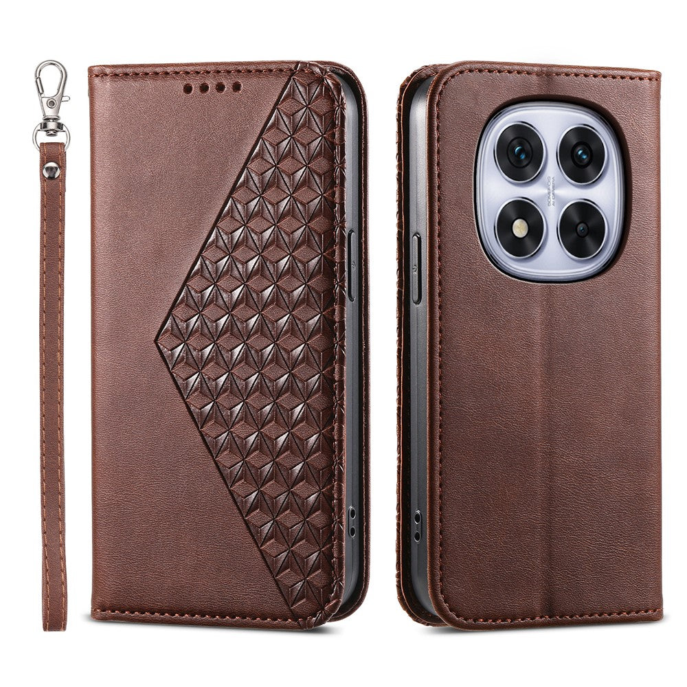 For Xiaomi Redmi Note 14 Pro 5G / Poco X7 5G Case Calf Texture PU Leather Phone Cover with Wallet