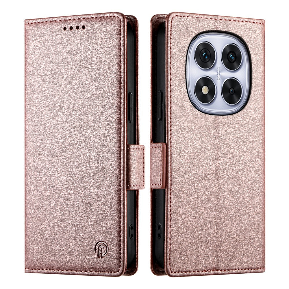 DF-010 For Xiaomi Redmi Note 14 Pro 5G / Poco X7 5G Stand Case PU Leather Wallet Phone Cover