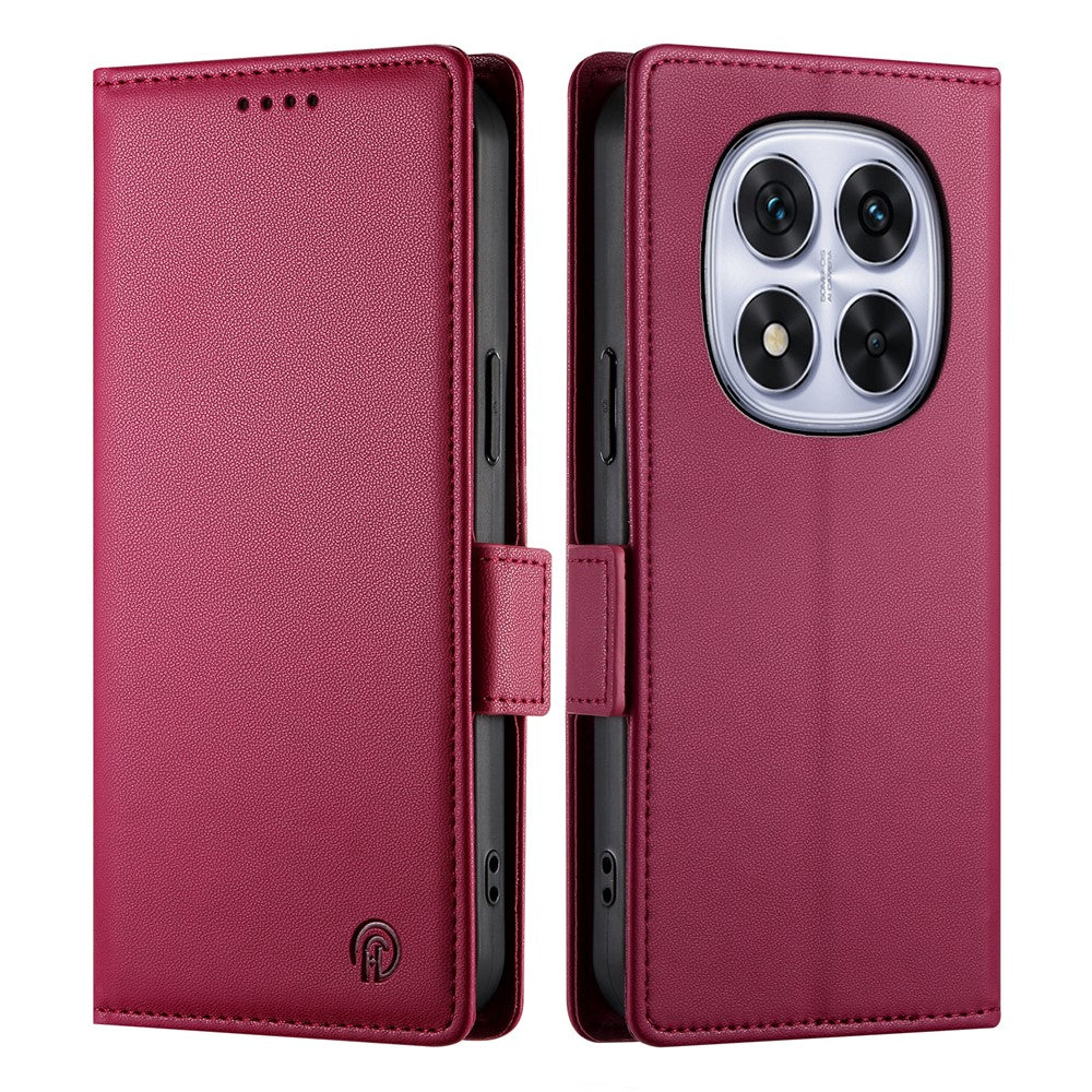DF-010 For Xiaomi Redmi Note 14 Pro 5G / Poco X7 5G Stand Case PU Leather Wallet Phone Cover
