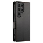 DF-010 For Samsung Galaxy S25 Ultra Stand Case PU Leather Wallet Phone Cover
