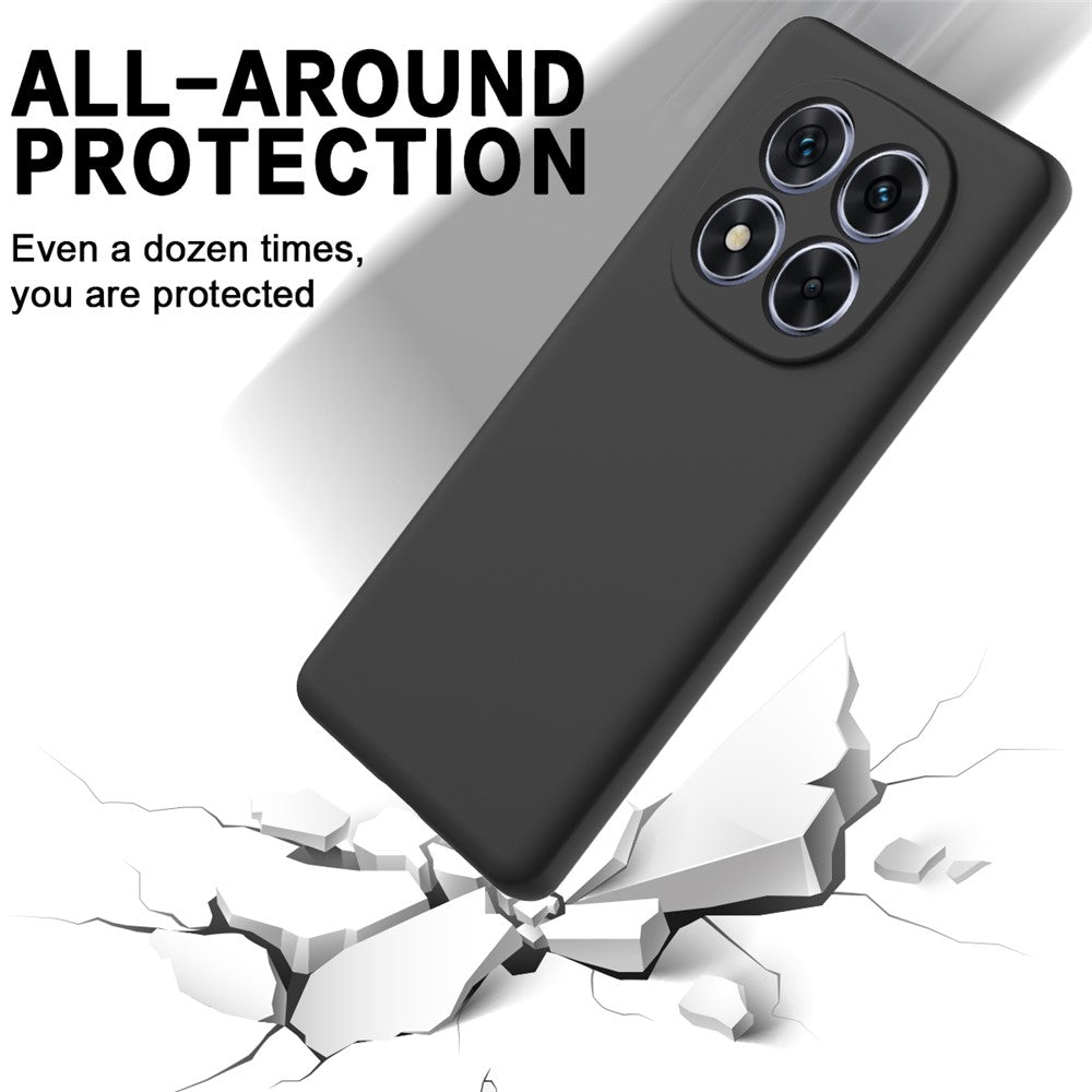 For Xiaomi Redmi Note 14 Pro 5G / Poco X7 5G Case Liquid Silicone Anti-Scratch Phone Cover with Hand Strap