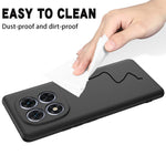For Xiaomi Redmi Note 14 Pro 5G / Poco X7 5G Case Liquid Silicone Anti-Scratch Phone Cover with Hand Strap