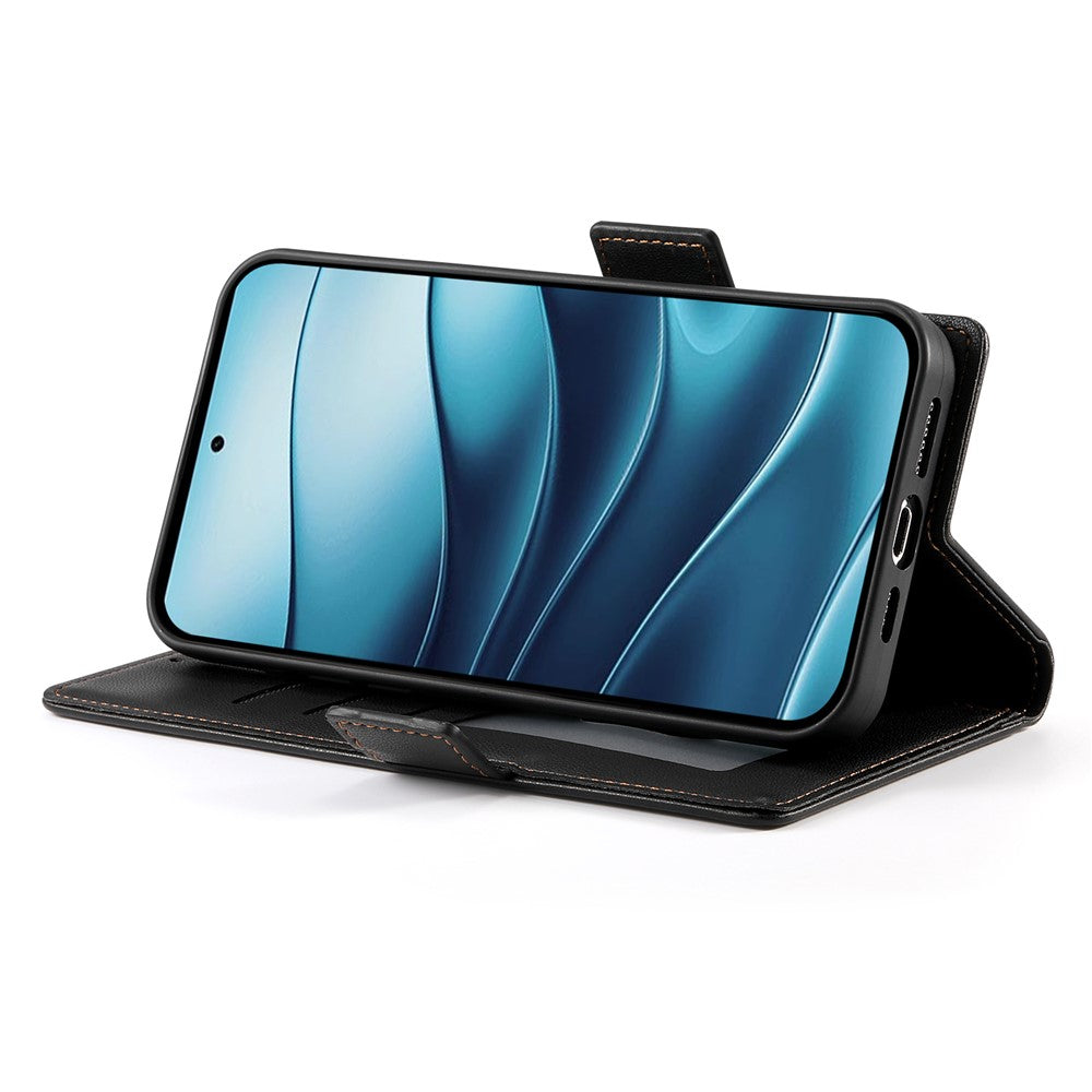 DF-010 For Xiaomi Redmi Note 14 5G Stand Case PU Leather Wallet Phone Cover