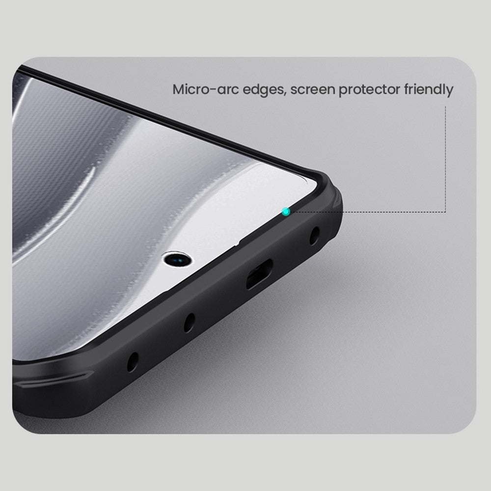 NILLKIN Frosted Shield Pro For Xiaomi Redmi Note 14 Pro 5G / Poco X7 5G Case Matte PC+TPU Phone Cover