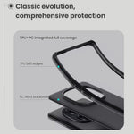 NILLKIN Frosted Shield Pro For Xiaomi Redmi Note 14 Pro 5G / Poco X7 5G Case Matte PC+TPU Phone Cover