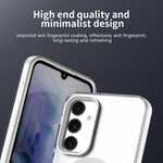 For Samsung Galaxy A25 5G (Global) (161mm) Magnetic Case PC+TPU+PET Anti-Drop Phone Cover