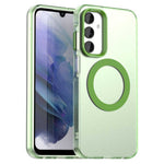 For Samsung Galaxy A25 5G (Global) (161mm) Magnetic Case PC+TPU+PET Anti-Drop Phone Cover