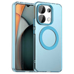 For Xiaomi Redmi Note 13 4G Magnetic Case PC+TPU+PET Anti-Drop Phone Cover