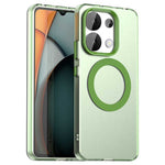 For Xiaomi Redmi Note 13 4G Magnetic Case PC+TPU+PET Anti-Drop Phone Cover