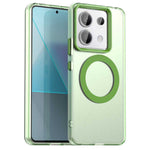 For Xiaomi Redmi Note 13 Pro 5G / Poco X6 5G Magnetic Case PC+TPU+PET Anti-Drop Phone Cover