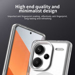 For Xiaomi Redmi Note 13 Pro+ 5G Magnetic Case PC+TPU+PET Anti-Drop Phone Cover