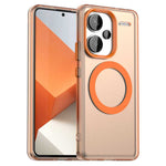 For Xiaomi Redmi Note 13 Pro+ 5G Magnetic Case PC+TPU+PET Anti-Drop Phone Cover