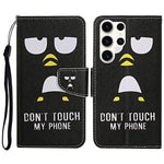 For Samsung Galaxy S25 Ultra Case Pattern Printing Protective Leather Folio Phone Cover
