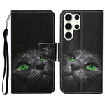 For Samsung Galaxy S25 Ultra Case Pattern Printing Protective Leather Folio Phone Cover