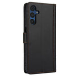 SY-003 Til Samsung Galaxy A37 5G / A56 5G / A36 5G etui PU-læder stander visning telefonpungcover med håndrem