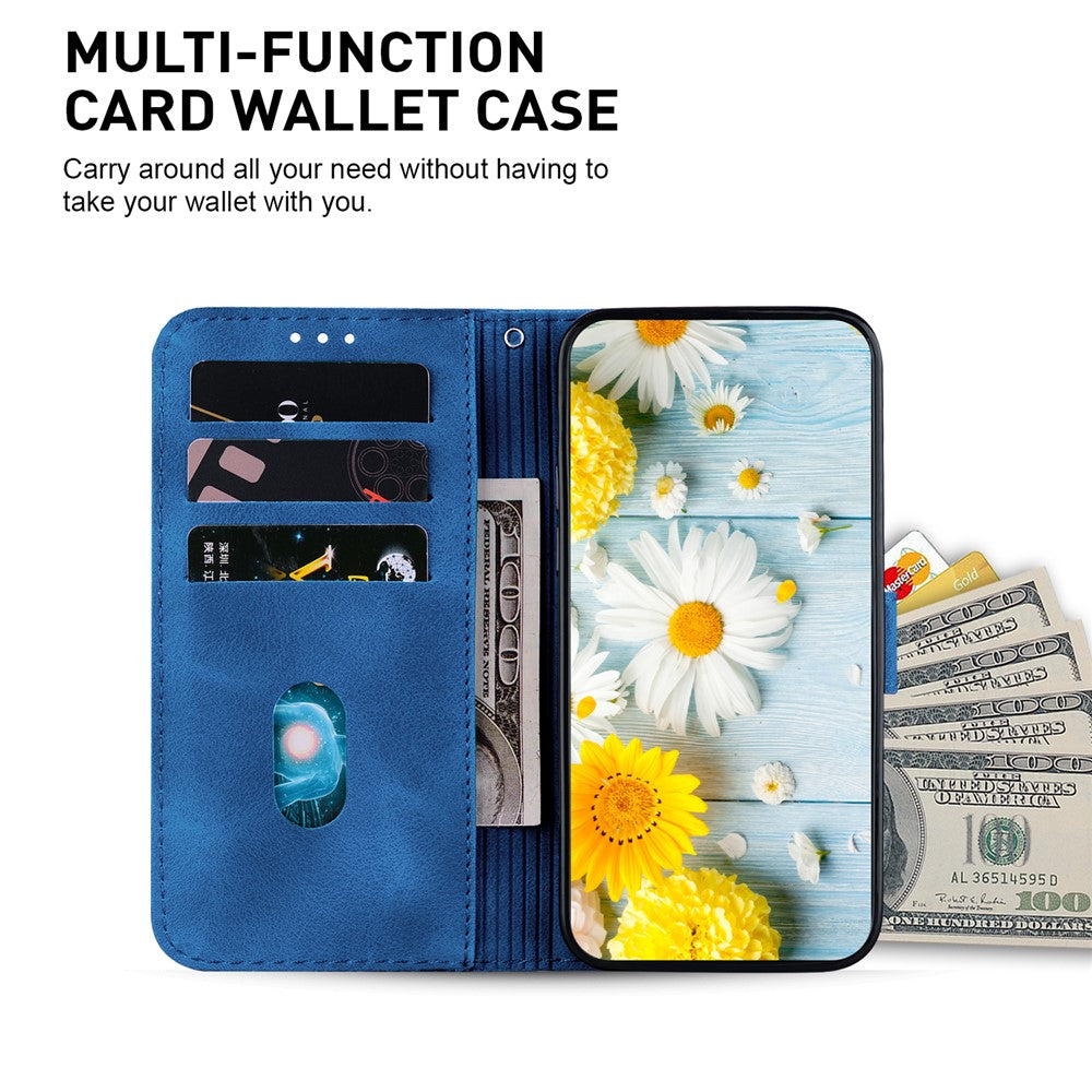 For Xiaomi Redmi Note 14 Pro 5G / Poco X7 5G Case Lily Flower Imprint Leather Phone Cover with Stand