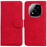 For Xiaomi Redmi Note 14 Pro 5G / Poco X7 5G Case Solid Color Leather Wallet Phone Cover