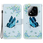 For Xiaomi Redmi Note 14 Pro 5G / Poco X7 5G Wallet Phone Case Anti-Drop Leather Flip Cover Pattern Printing