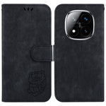 For Xiaomi Redmi Note 14 Pro 5G / Poco X7 5G Wallet Case Tiger Imprint Leather Shockproof Phone Cover