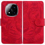 For Xiaomi Redmi Note 14 Pro 5G / Poco X7 5G Case Tiger Imprint Leather Wallet Phone Cover