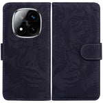 For Xiaomi Redmi Note 14 Pro 5G / Poco X7 5G Case Tiger Imprint Leather Wallet Phone Cover
