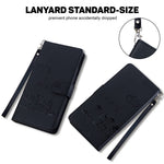 For Xiaomi Redmi Note 14 Pro 5G / Poco X7 5G Case RFID Blocking Kitten Pattern TPU+PU Leather Phone Cover