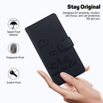 For Xiaomi Redmi Note 14 Pro 5G / Poco X7 5G Case RFID Blocking Kitten Pattern TPU+PU Leather Phone Cover