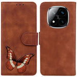 For Xiaomi Redmi Note 14 Pro 5G / Poco X7 5G Stand Case PU Leather Phone Cover Butterfly Printed
